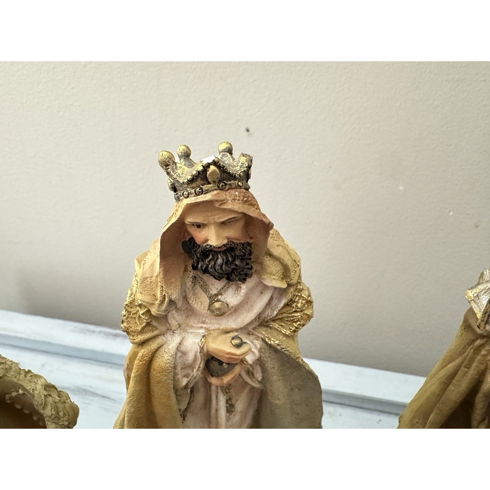 Silent Night Nativity Manger Collection 5"-8" Large Set Of 10 Christmas Holiday - Picture 16 of 16